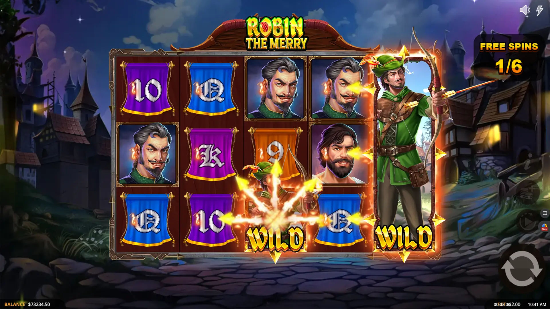 Feature Game for Robin the Merry