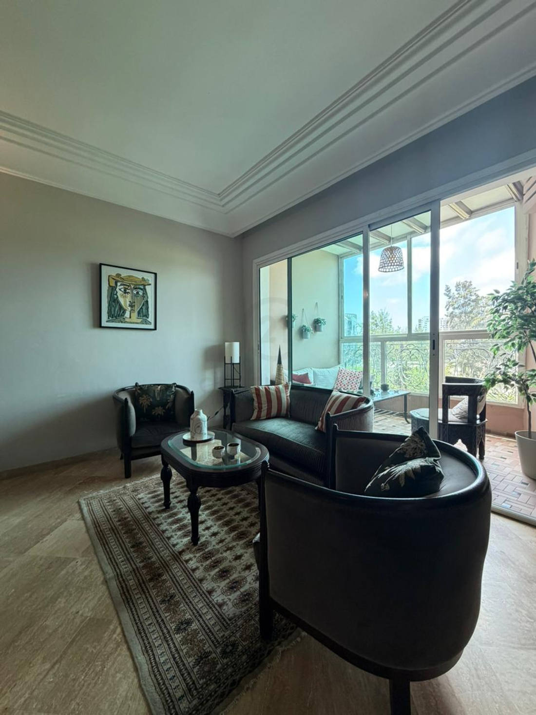 Appartement meublé 110 m² – 2 chambres – vue Vélodrome – Racine – à louer - image 2