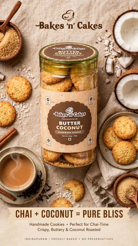 Butter Coconut Cookies