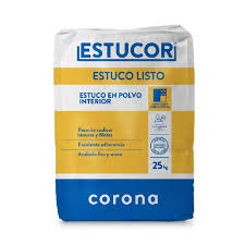 Estucor Estuco Listo Blanco X 25kg Corona