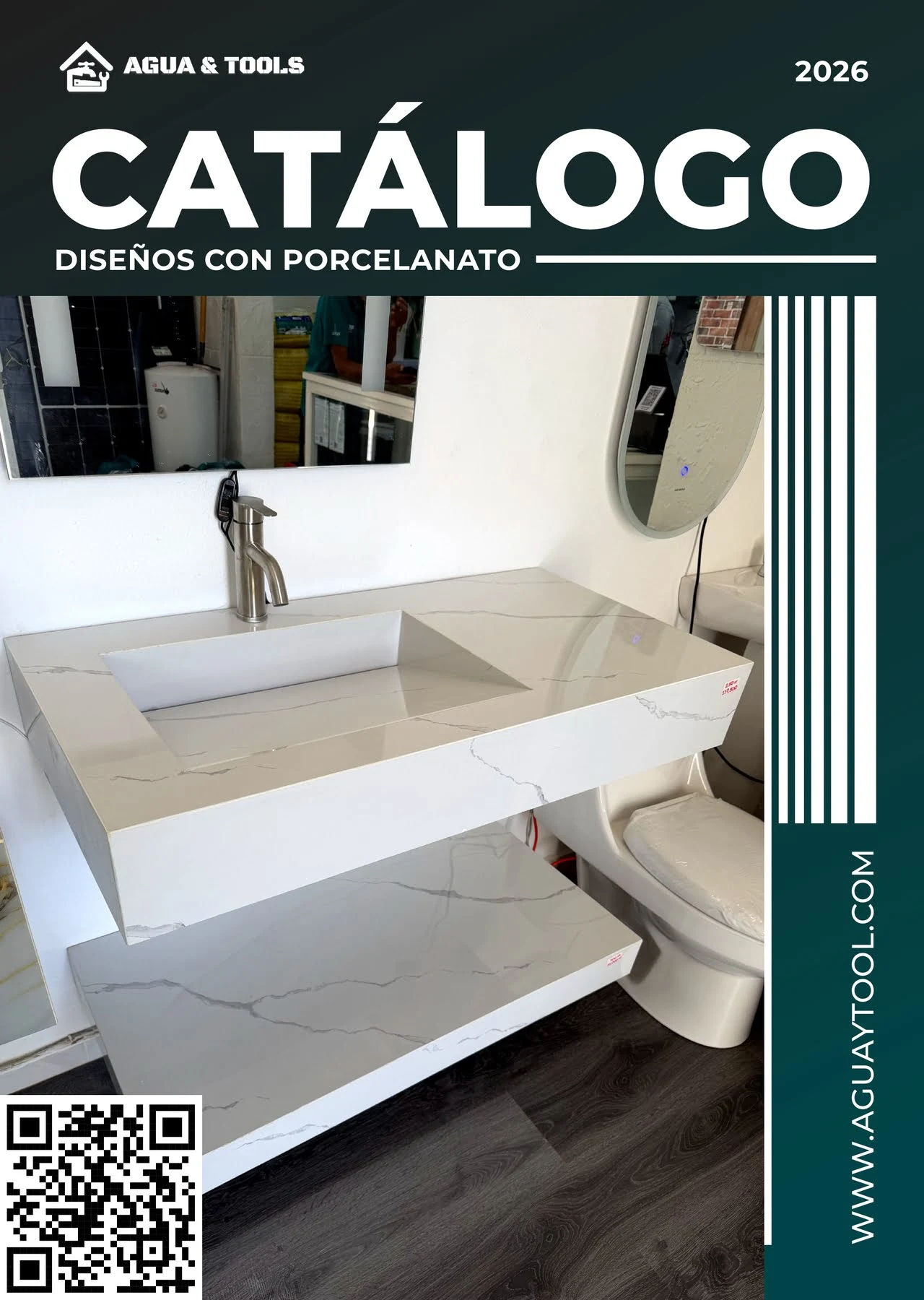 Portada del catálogo de Instalación de Lavamanos- Página 1del catálogo de Lavamanos