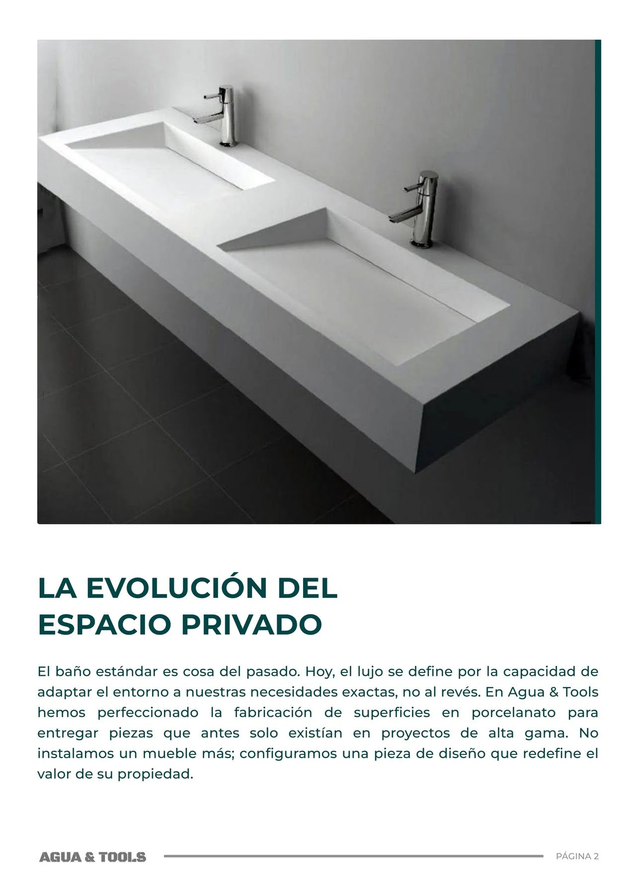 Modelos y diseños disponibles- Página 2del catálogo de Lavamanos