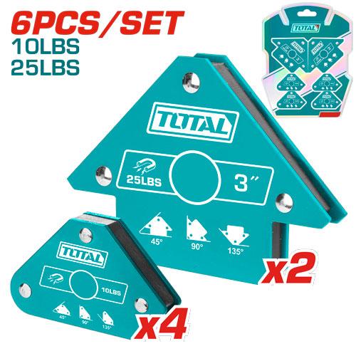 Juego De 6 Soportes Magnéticos Para Soldadura