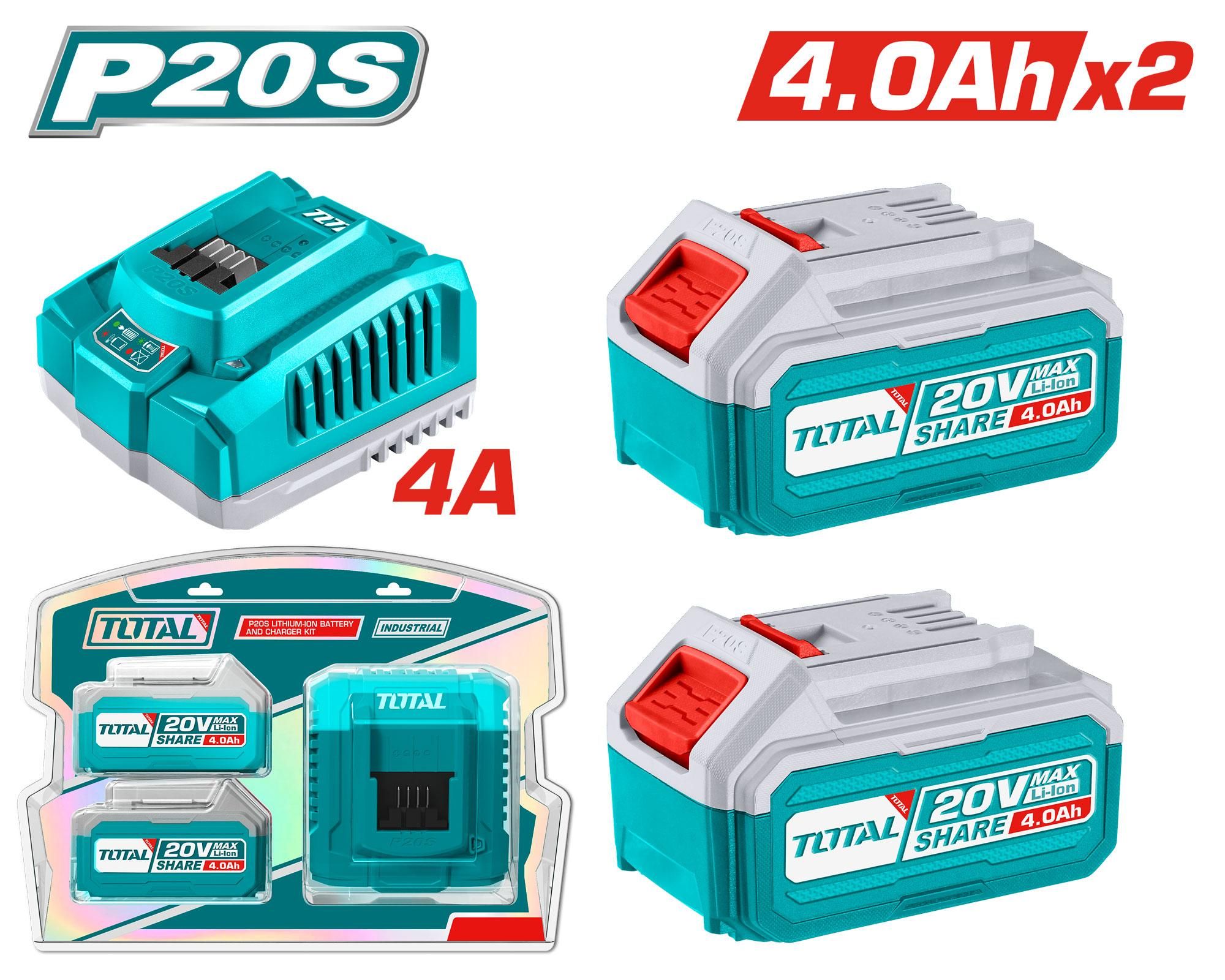 Kit De Cargador Y Batería De Iones De Litio P20S