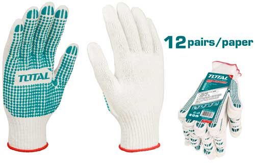 Guantes De Punto Y Puntos De PVC