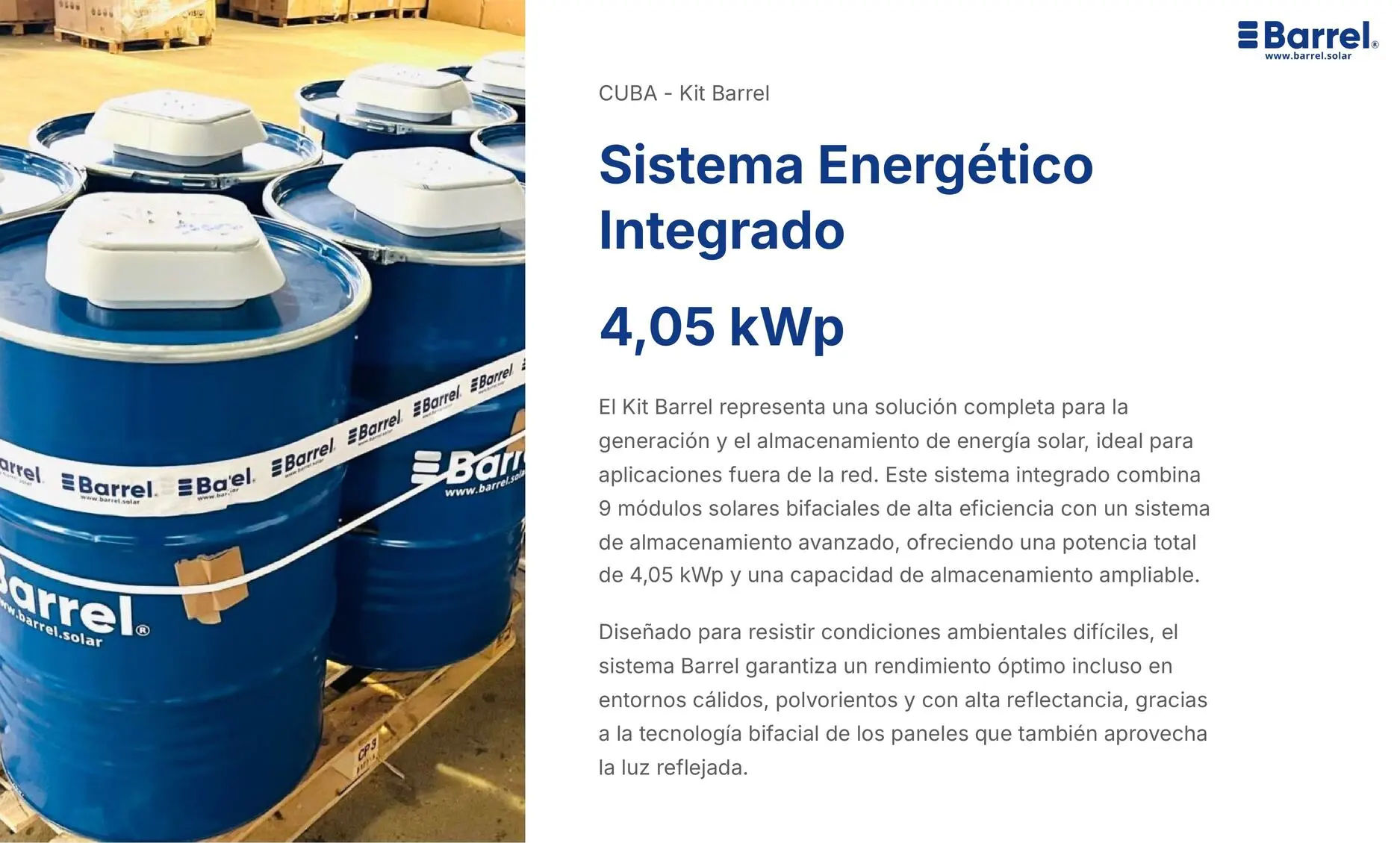 Portada del catálogo de Paneles Solares- Página 1del catálogo de Paneles Solares