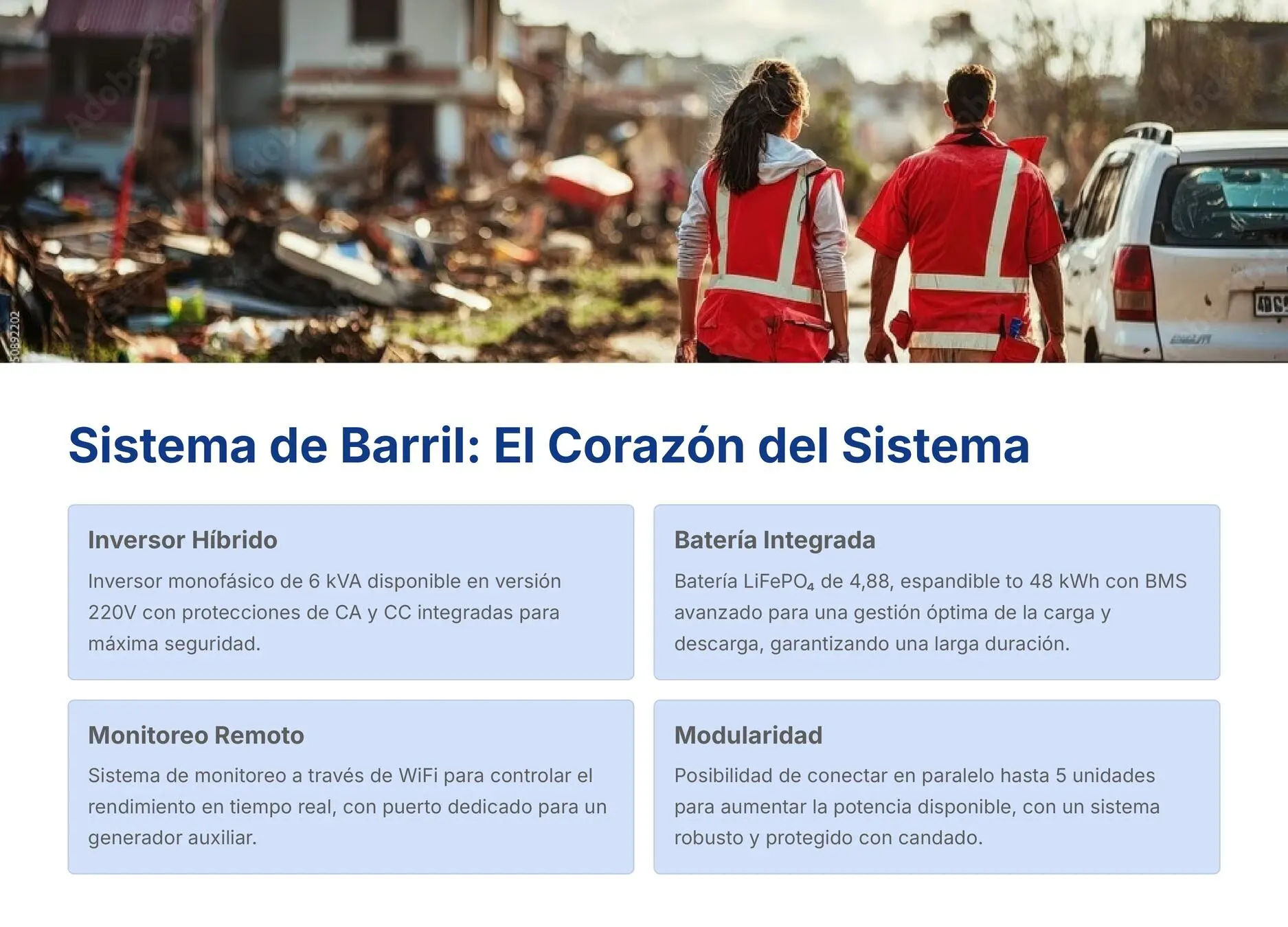 Inversores híbridos y gestión de energía- Página 5del catálogo de Paneles Solares