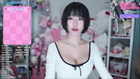 주식으로 -200 보고 방송킨 나....머리 자르고 블랙으로 염색함 