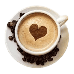 Secangkir kopi dengan Luna Miya