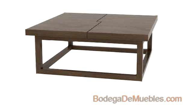 Hermosa Mesa de Centro minimalista con patas delgadas.