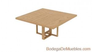 Mesa de Comedor contemporánea minimalista para 8 personas con patas cruzadas y disponible en diversos colores lo que hace de esta mesa el mueble perfecto.