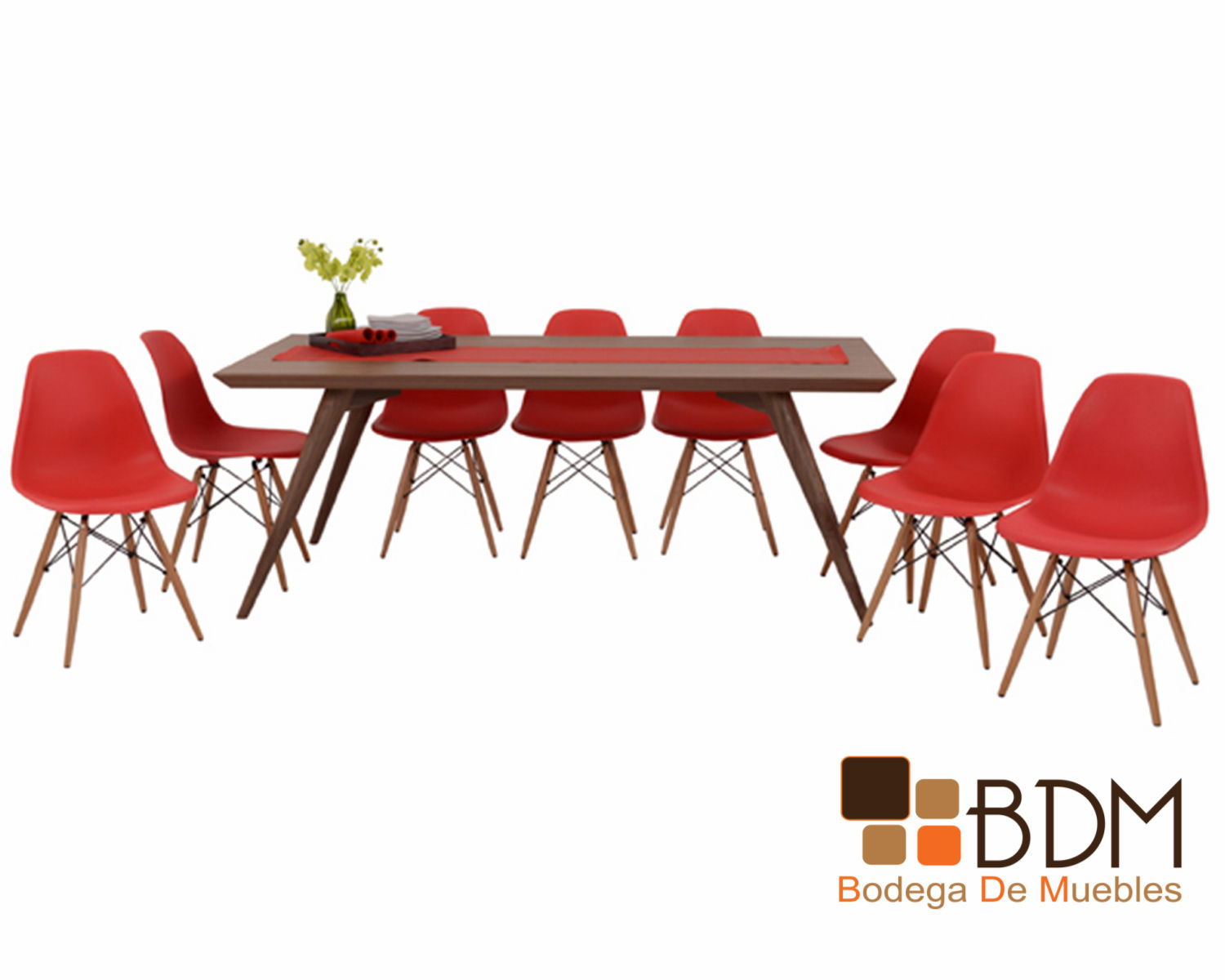 Comedor Completo de diseño moderno con 8 sillas