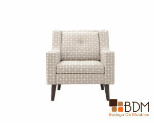 Sofa moderno individual - blanco - relax