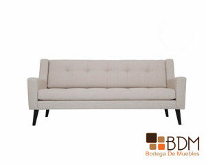 sofa blanco - clásico - contemporáneo - cómodo