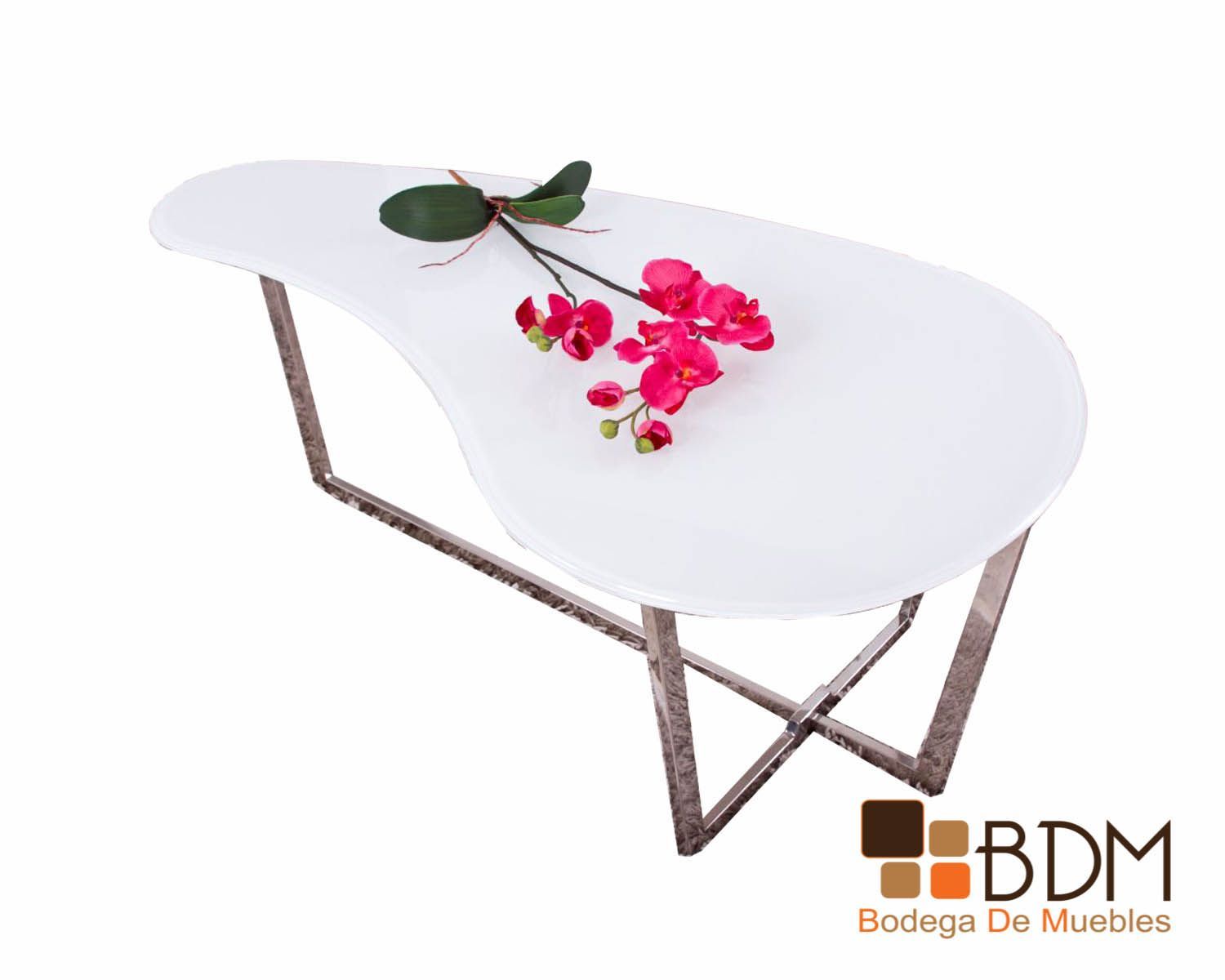 mesa blanca de centro Bodega de Muebles Mueblería Online