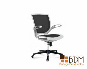 5-Silla semiejecutiva-ergonomica-blanca