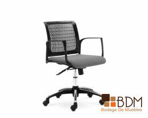 9-Silla bicolor-secretarial-oficina-ergonomica