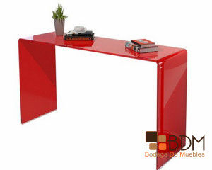 credenza de cristal templado