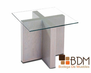 mesa lateral blanca