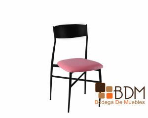 Silla Banquetera en Color Negro