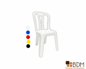 Las sillas de plástico, ligeras y en tendencia