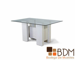 Comedor Rectangular de Vidrio