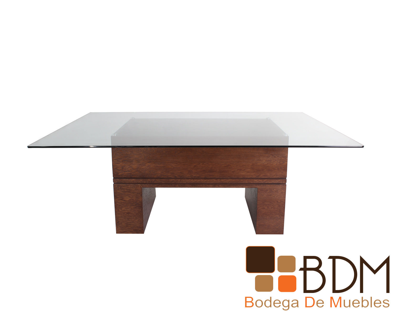 Mesa de Comedor fabricada en MDF con enchapado en encino disponible en color nogal, tabaco, chocolate, gris y blanco. Esta mesa cuenta con una práctica cubierta en cristal rectangular de 12 mm. de grosor. Las medidas de esta mesa son 200 cm de largo x 150 cm de ancho x 75 cm de altura. Descubre nuestra gran variedad en Muebles y accesorios para hogar y oficina con los mejores acabados y diseños para que encuentres el adecuado a tu estilo de vida.