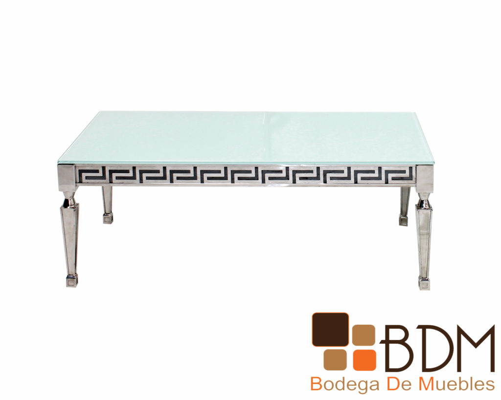 Mesa de Centro Elegante Inoxidable 