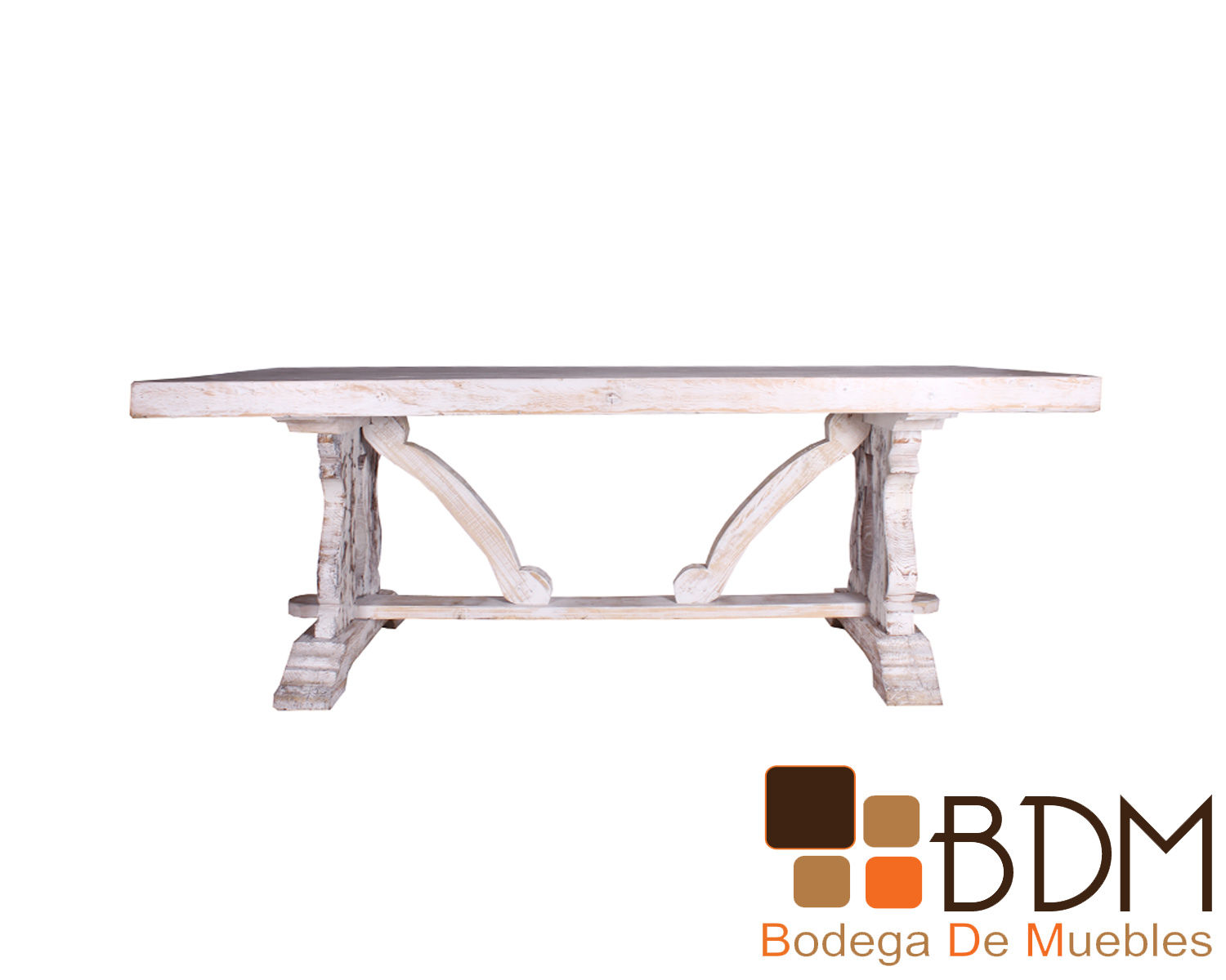 Mesa Comedor Vintage Blanca