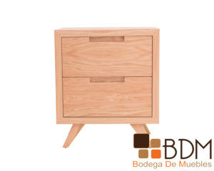 Buro minimalista de madera