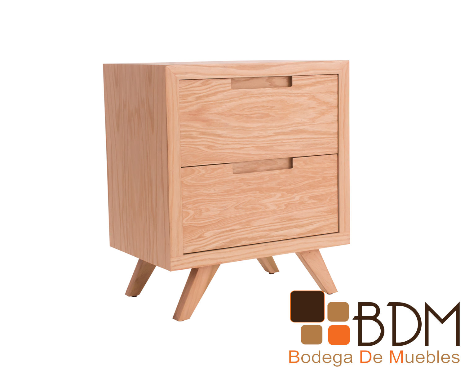 Buro minimalista de madera