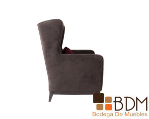 Sillon individual elegante de madera