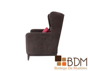 Sillon individual elegante de madera