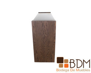 Barra de madera mdf con luz led color