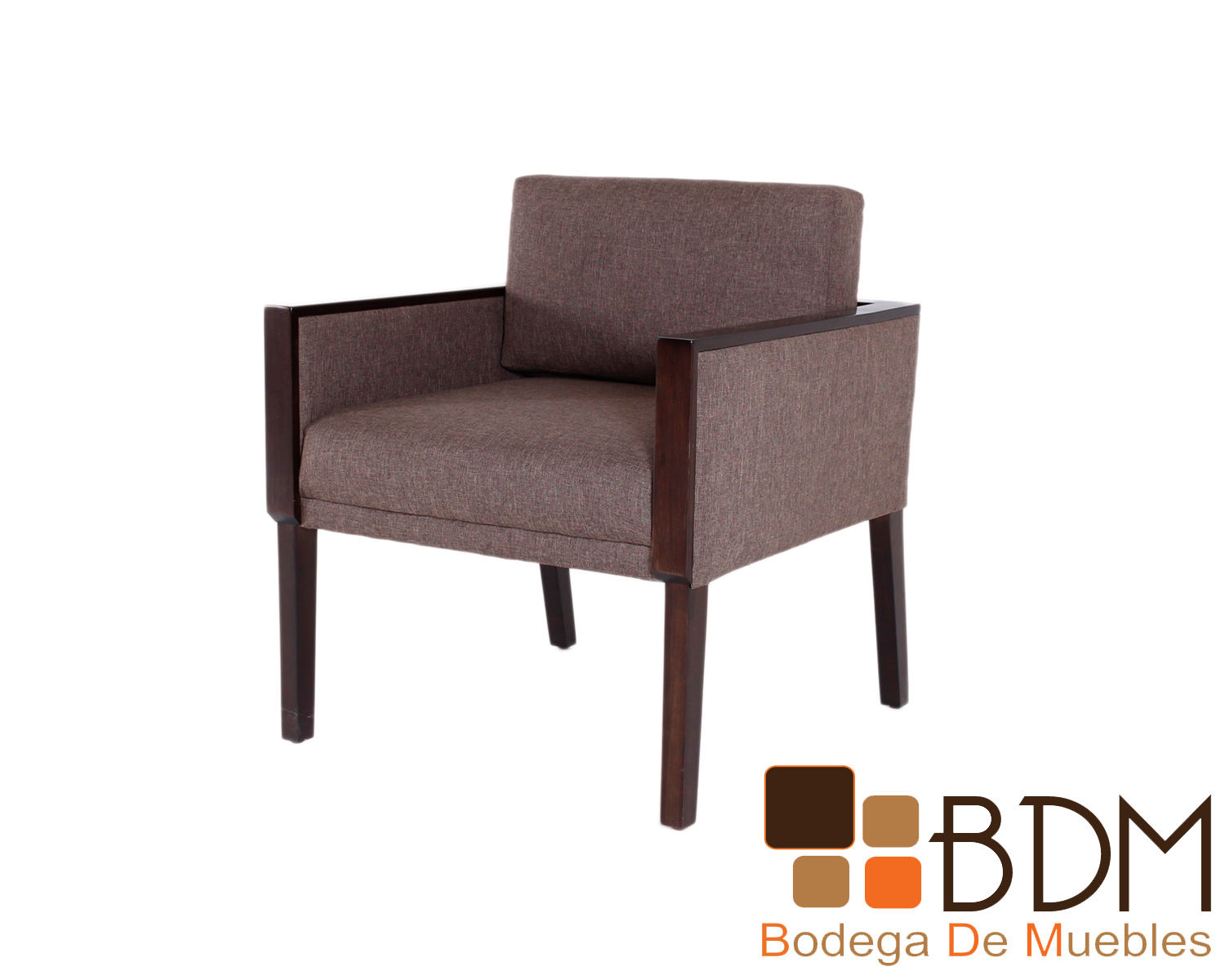 Sillon individual moderno de madera MDF