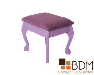 Peinador moderno en mdf color morado