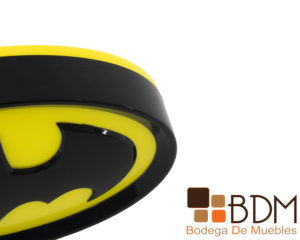 Lampara infantil con luz led Escudo Batman