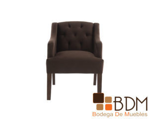 Sillon moderno ocasional individual respaldo capiton