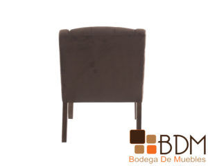 Sillon moderno ocasional individual respaldo capiton