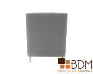 Sillon ocasional en color gris de madera