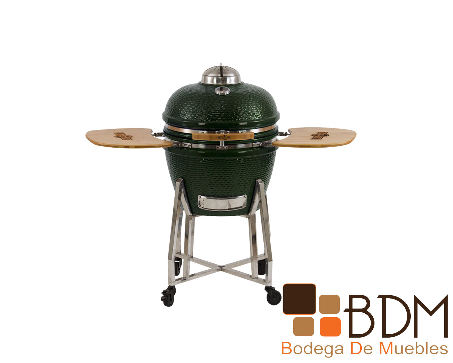 Asador ceramico 21 pulgadas con ruedas