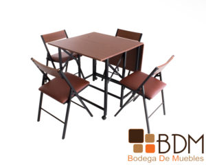 Comedor plegable tubular