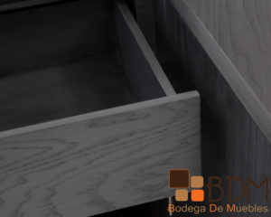 Bufetero moderno en mdf color gris