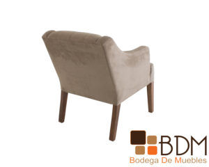 Sillon ocasional individual para sala color beige