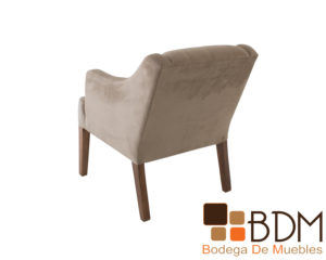 Sillon ocasional individual para sala color beige