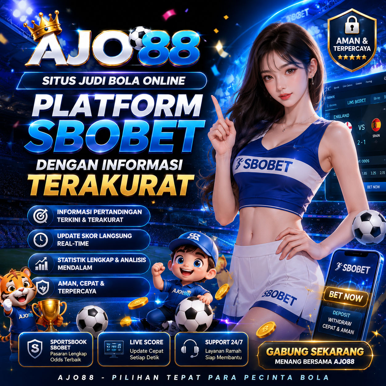 AJO88 akses praktis platform SBOBET