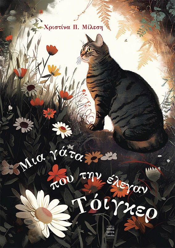 2024,   MidJourney (), Μια γάτα που την έλεγαν Τόιγκερ, , Χριστίνα Π. Μίλεση, Mediterra Books