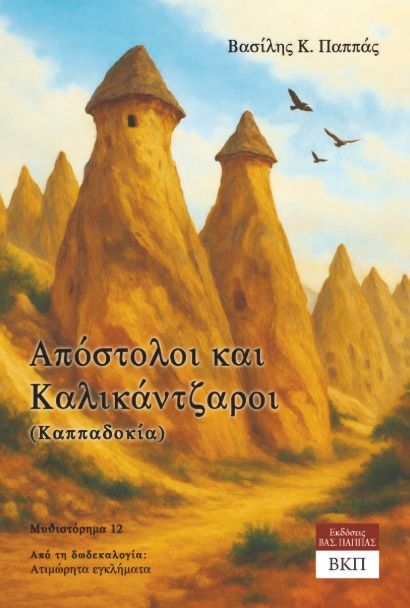 Απόστολοι και Καλικάντζαροι (Καππαδοκία) - Μυθιστόρημα 12, Ατιμώρητα εγκλήματα (Δωδεκαλογία), Βασίλης Κ. Παππάς, Εκδόσεις ΒΚΠ, 2025
