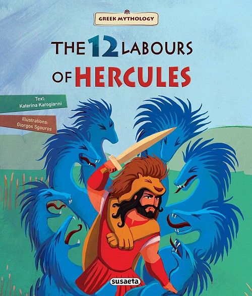 2021, Κατερίνα  Καρόγιαννη (), The 12 labours of Hercules, , Καρόγιαννη, Κατερίνα, Susaeta