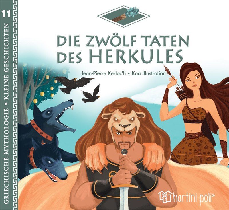 Die Zwolf Taten Des Herkules, , Kerloc'h, Jean - Pierre, Χάρτινη Πόλη, 2023